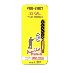 Pro-Shot .22 Cal. Nylon Bristle Pistol Brush 22NP
