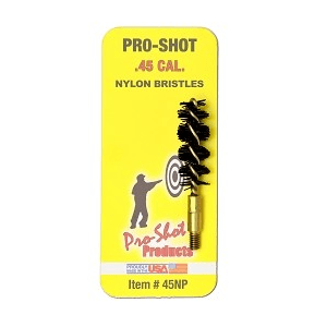 Pro-Shot .45 Cal. Nylon Bristle Pistol Brush 45NP