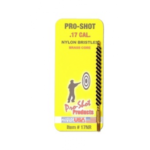 Pro-Shot .17 Cal. Nylon Bristle Rifle Bore Brush 17NR