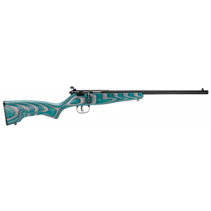 Savage Rascal Minimalist .22LR Bolt-Action Rifle, Teal/Gray - 13802
