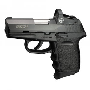 SCCY CPX-2RD 9mm Pistol, Gray/Black - CPX-2CBSGRDE