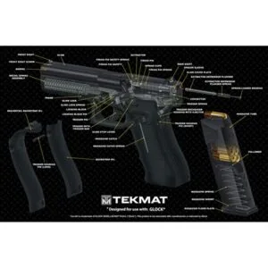 Tek Mat Glock~ 3d Cutaway Mat
