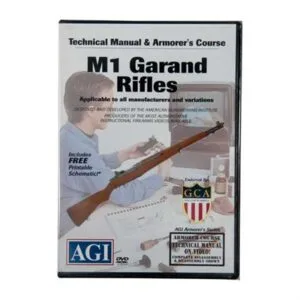 Agi M1 Garand/M1a Rifles Technical Manual And Armorer's Course Dvd