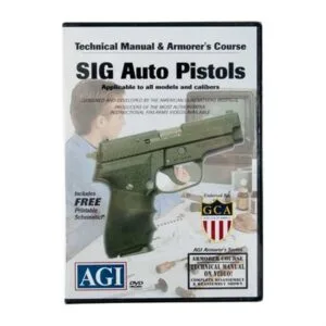 Agi Sig Sauer Pistols Technical Manual And Armorer's Course Dvd