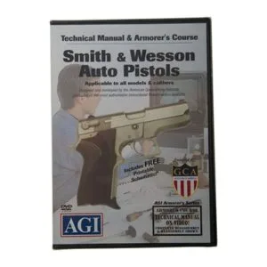 Agi S&W 1st, 2nd, & 3rd Gen Technical Manual & Armorer's Course Dvd