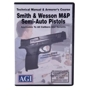 Agi S&W M&P 1st, 2nd And 3rd Gen Pistols Manual & Armorer's Dvd