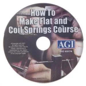 Agi How To Make Flat And Coil Springs Dvd