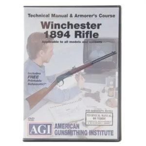 Agi Winchester 94 Rifles Technical Manual And Armorer's Course Dvd