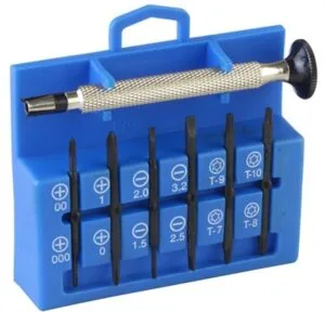 Brownells 12-In-1 Precision Miniature Screwdriver Set
