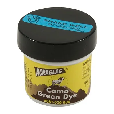 Brownells Acraglas~ Dyes