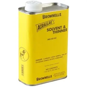 Brownells Acraglas~ Solvent & Thinner