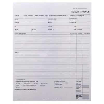 Brownells 500 2-Part Forms