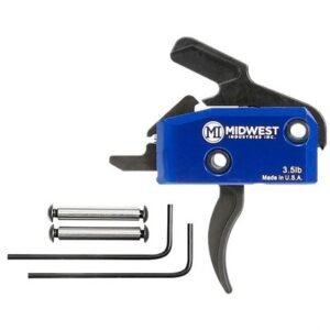 Midwest Industries, Inc. Ar-15 Enhanced Drop-In Curved Triggers Single Stage 3.5lb