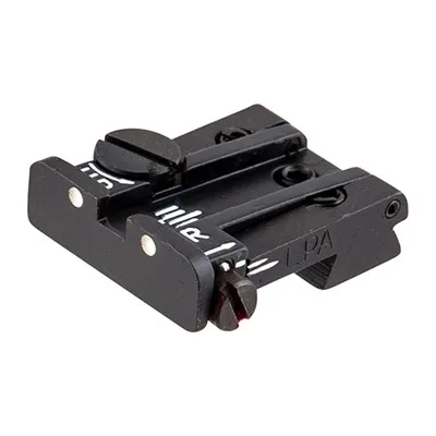 L.P.A. Sights Colt Adjustable Rear Sight