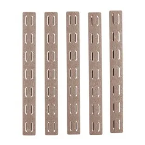 Bravo Company Ar-15 Keymod Rail Panel Kit 5-Pack Rubber