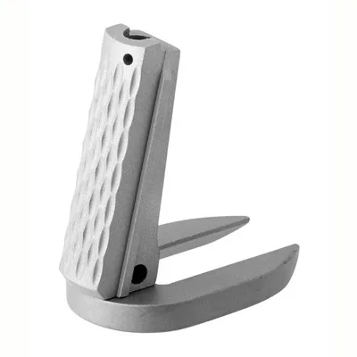 Fusion Firearms 1911 Gov Mag-Well Mainspring Housing Chainlink Stainless Matte