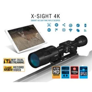 Atn X-Sight 4k Pro 3-14x Buck Hunter Smart Day Time Scope