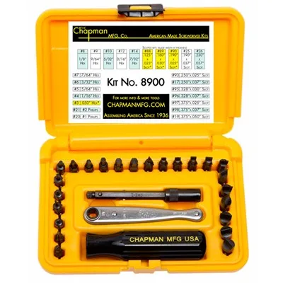Chapman Deluxe Gun Screwdriver Set