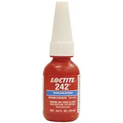 Loctite Medium Strength Blue #242 Threadlocker