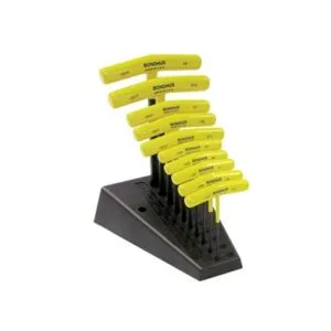 Bondhus T-Handle Hex Tool Set W/Stand