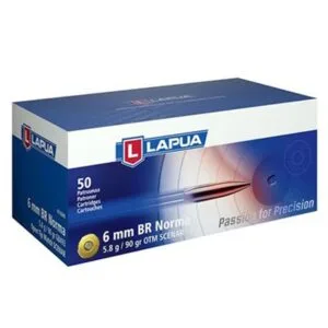 Lapua Scenar-L Ammo 6mm Br Norma 90gr Otm