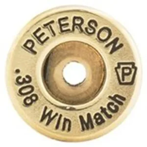 Peterson Cartridge 308 Winchester Brass