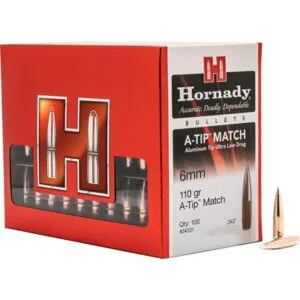 Hornady A-Tip 6mm (0.243") Match Bullets