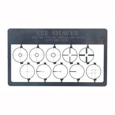 Lee Shaver Post & Aperature Card, Redfield/Alley