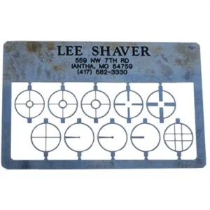 Lee Shaver Post & Aperture Card, Lyman 17a