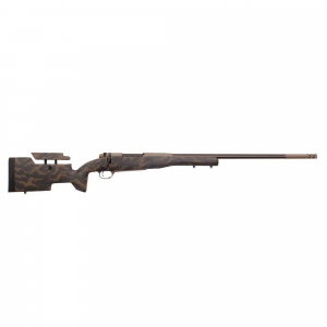 Weatherby Mark V Accumark Elite .6.5-300 Weatherby Mag Bolt Action RH Rifle, Brown Sponge Pattern Accent - MAE01N653WR8B