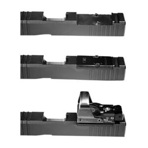 C&H Precision Weapons Brownells Rmr Footprint Adapter Plate With 6-32 Holes