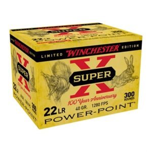 Winchester 100 Year Super X Anniversary 22 Long Rifle Ammo