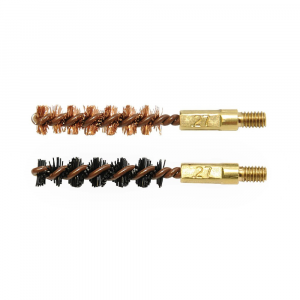 Otis .27 cal Bore Brush 2 Pack (1 nylon/1 bronze) - FG-327-NB