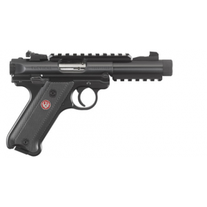 Ruger Mark IV Tactical .22 LR Threaded Barrel Pistol, Black - 40150