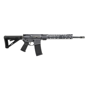 PSA Custom 5.56 NATO 16" Nitride 12" M-Lok MOE Rifle w/ NiB FCG - Gray
