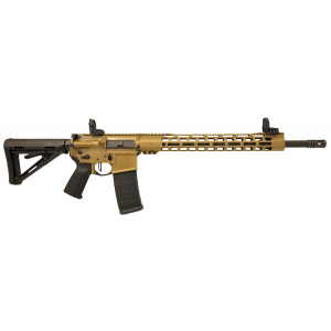 PSA Custom .223 Wylde 18" CHF 15" MLOK MOE Rifle w/ 3.5lb Flat FCG - Coyote