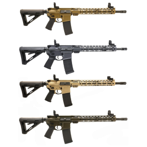 PSA Custom 5.56 NATO 16" Nitride 13.5" MLOK MOE Rifle w/ 3.5 lb Curved FCG