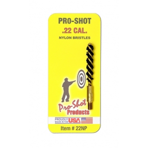 Pro-Shot.22 Cal. Nylon Bristle Rifle Brush 22NR