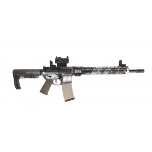 PSA Custom Billet 5.56 NATO 16" Nitride 13.5" M-Lok Rifle w/ 3.5lb Flat FCG, Romeo 5 - 86 Billet