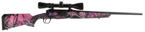 Savage Arms Axis XP Camo Muddy Girl - Compact 7mm 08 4 Round Bolt Action Centerfire Rifle, Sporter - 57273