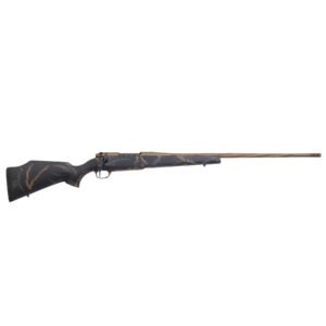 Weatherby Mark V Weathermark Limited .257 Weatherby Magnum Bolt Action Rifle, Black - MWL05N257WR8B