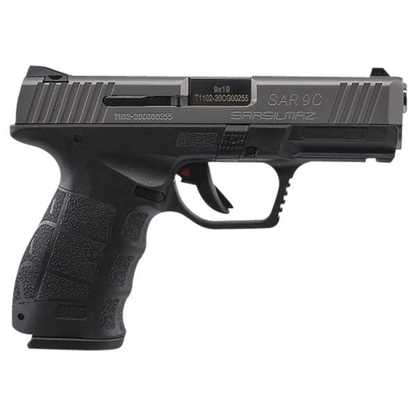 SAR USA SAR9 C 9mm 4" 15+1rds, Black - SAR9CST