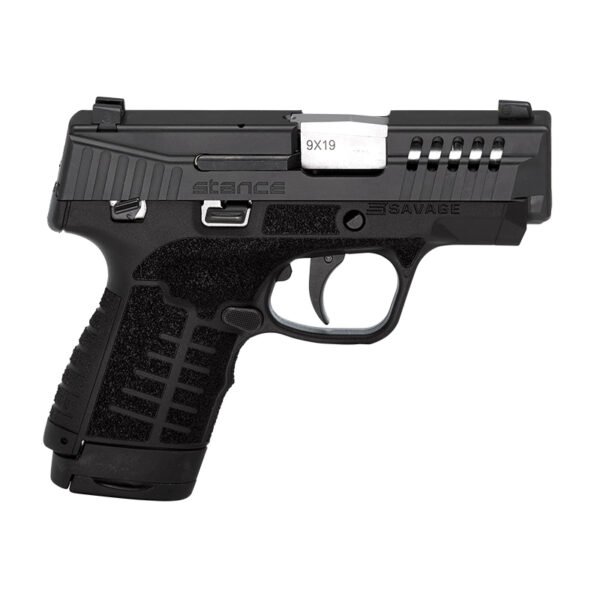 Savage Arms Stance 9mm 3.20" 8rds Pistol, Black - 67002