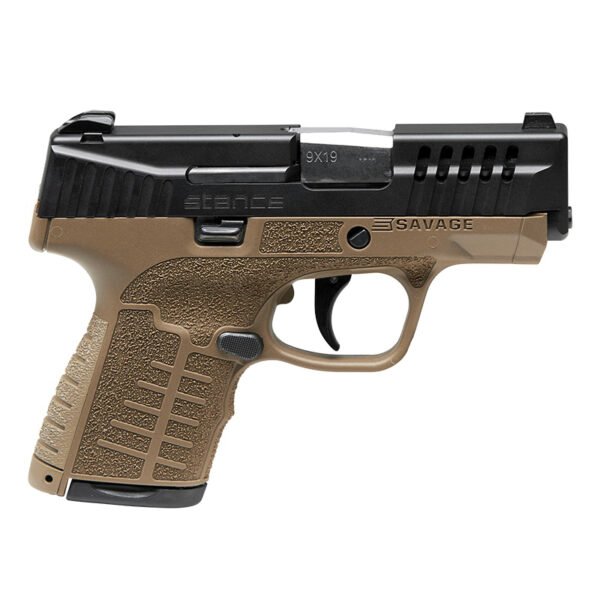 Savage Arms Stance 9mm 3.20" 7rds, 10rds, Flat Dark Earth - 67041
