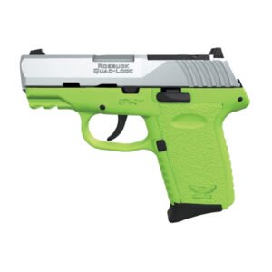 SCCY CPX-2 RDR Gen 3 9mm 3.10" 10+1rds, Lime Green - CPX2TTLGRDRG3