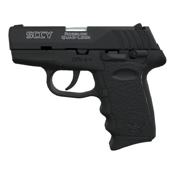 SCCY CPX-4 .380 ACP 2.96" 10+1rds, Black - CPX-4CBBK