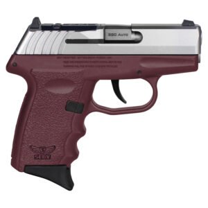 SCCY CPX-3 RDR Gen 3 .380 ACP 2.96" 10+1rds, Crimson Red - CPX3TTCRRDRG3