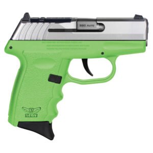 SCCY CPX-3 RDR Gen 3 .380 ACP 2.96" 10+1rds, Lime Green - CPX3TTLGRDRG3