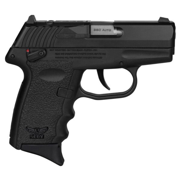 SCCY CPX-4 RDR Gen 3 .380 ACP 2.96" 10+1rds, Black - CPX4CBBKRDRG3