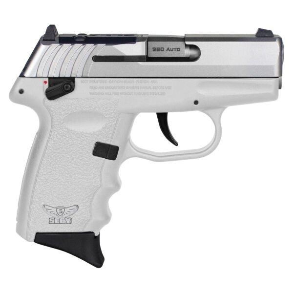 SCCY CPX-4 RDR Gen 3 .380 ACP 2.96" 10+1rds, White - CPX4TTWTRDRG3